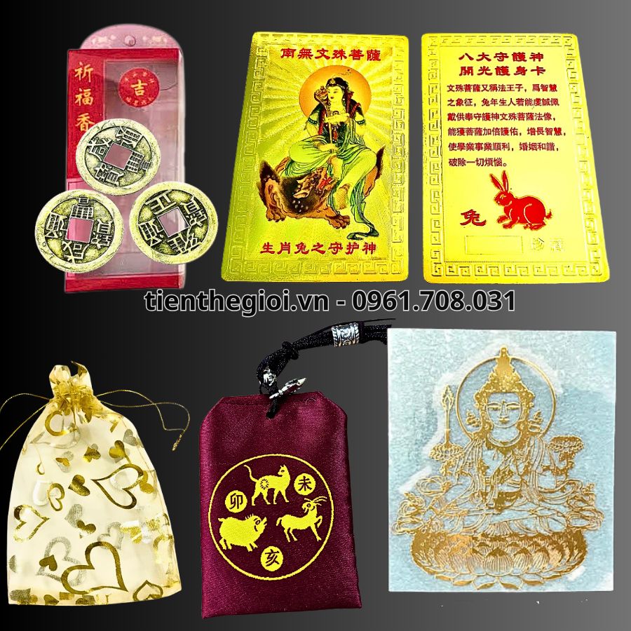 Túi giải hạn Tam Tai 2025 – 2027 cho người tuổi Mão